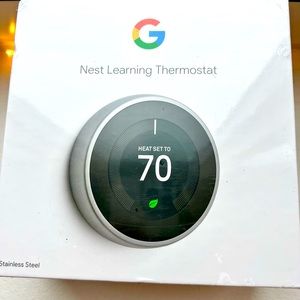 Google Nest Learning Thermostat (never opened)